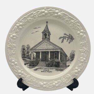 1947 Homer Laughlin Commemorative Plate Hillsdale Methodist Church Baltimore